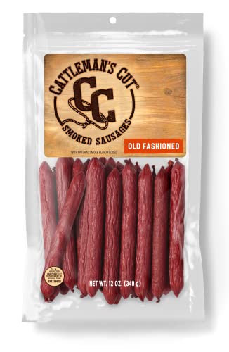 Cattleman's Cut Old Fashioned Smoked Sausages, 12 Ounce
